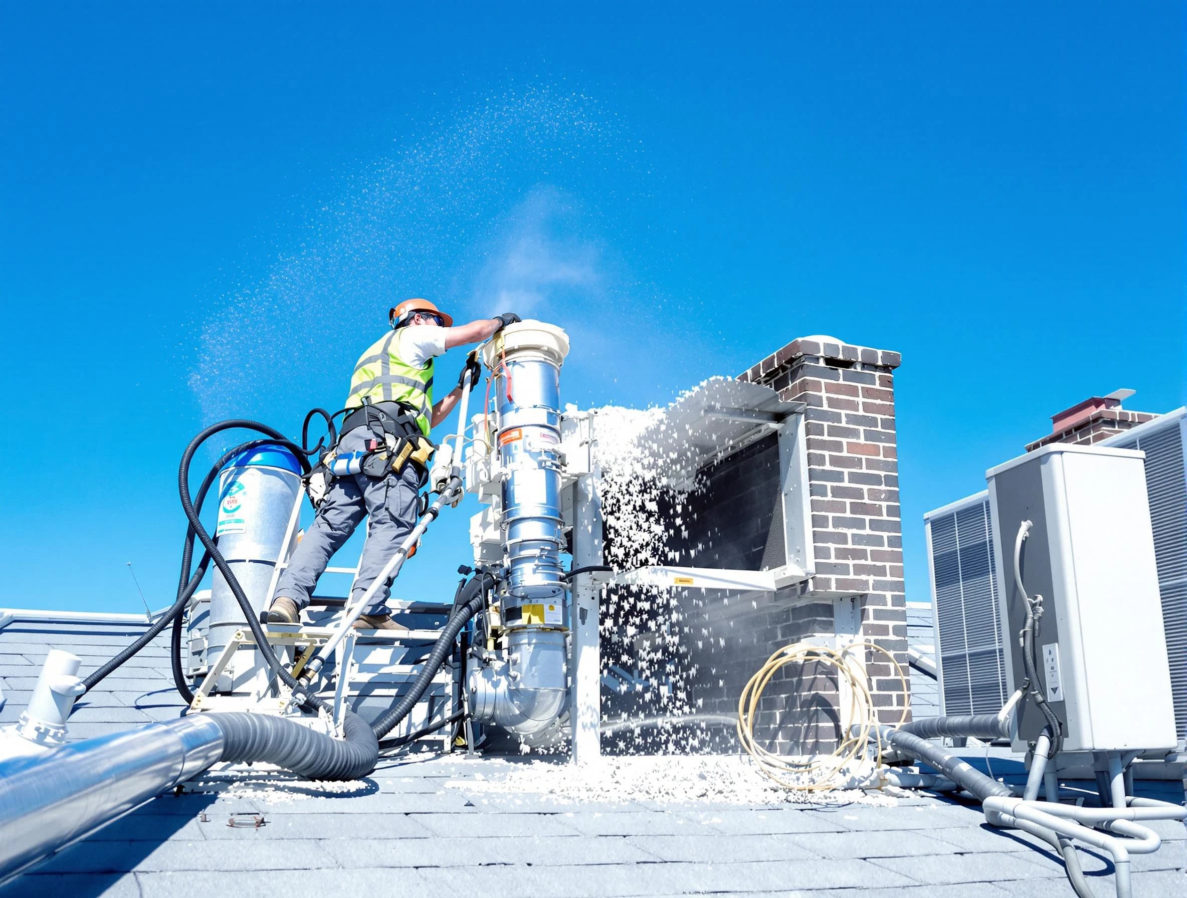 Expert roof dryer vent cleaning by Peabody Dryer Vent Cleaning in Peabody