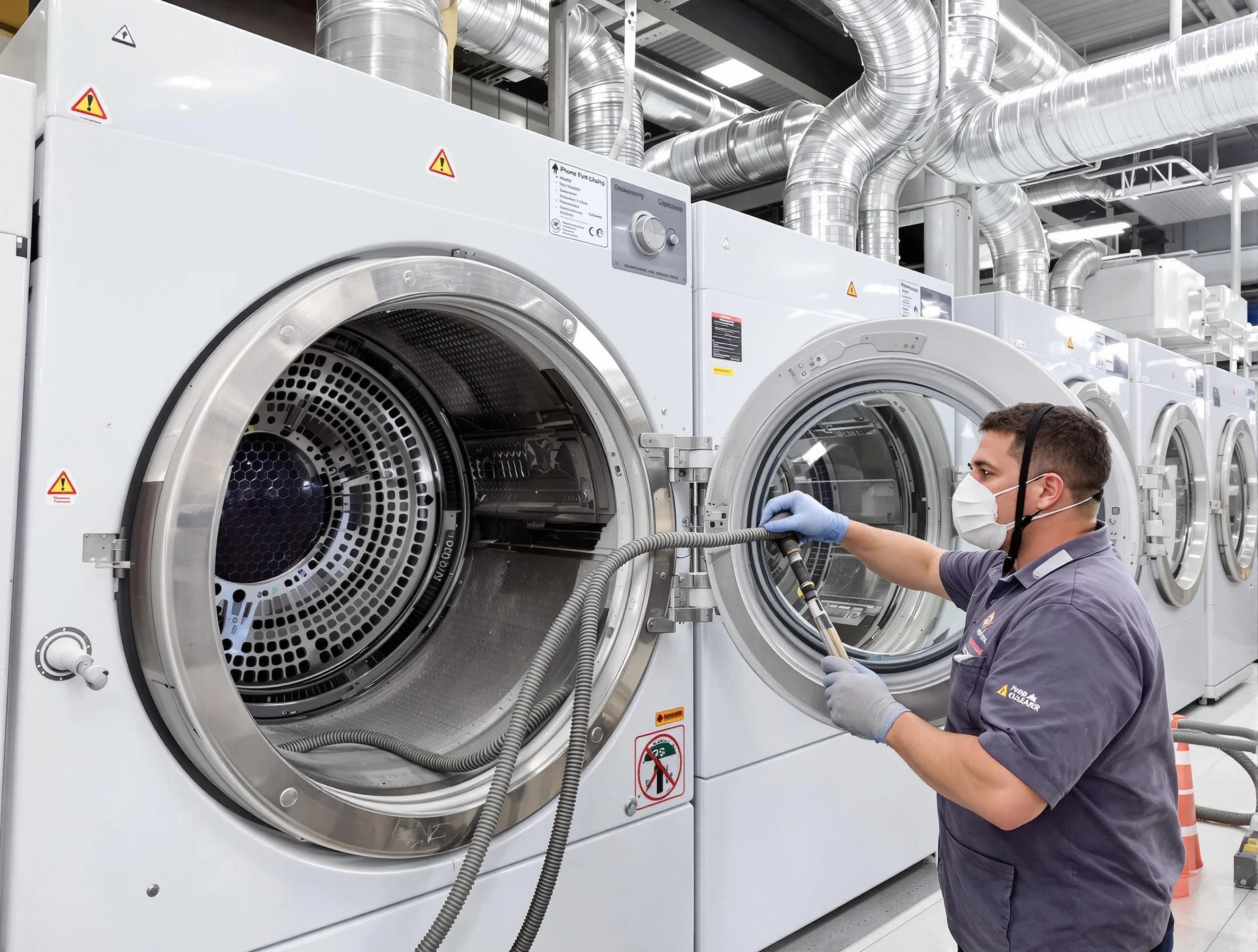 Industrial-grade dryer vent cleaning by Peabody Dryer Vent Cleaning in Peabody