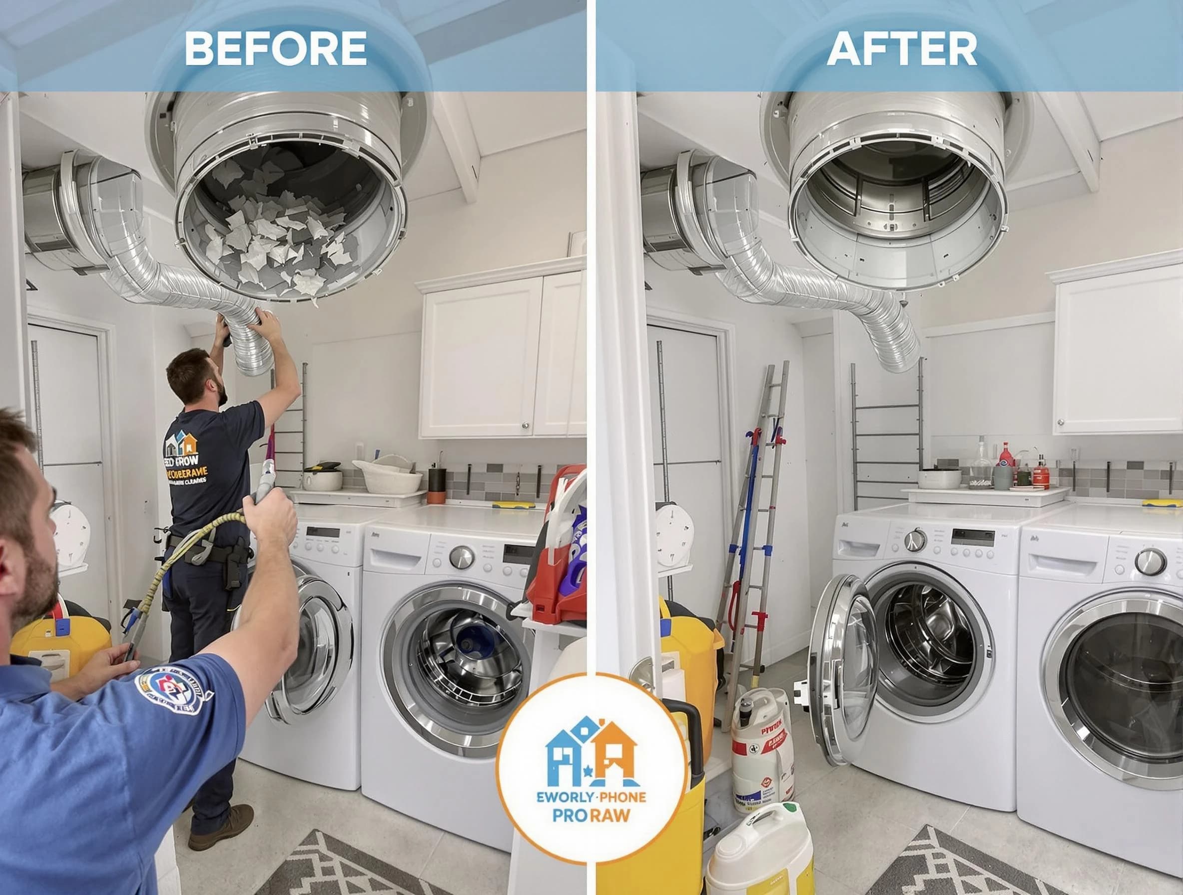 Residential dryer vent cleaning by Peabody Dryer Vent Cleaning in Peabody