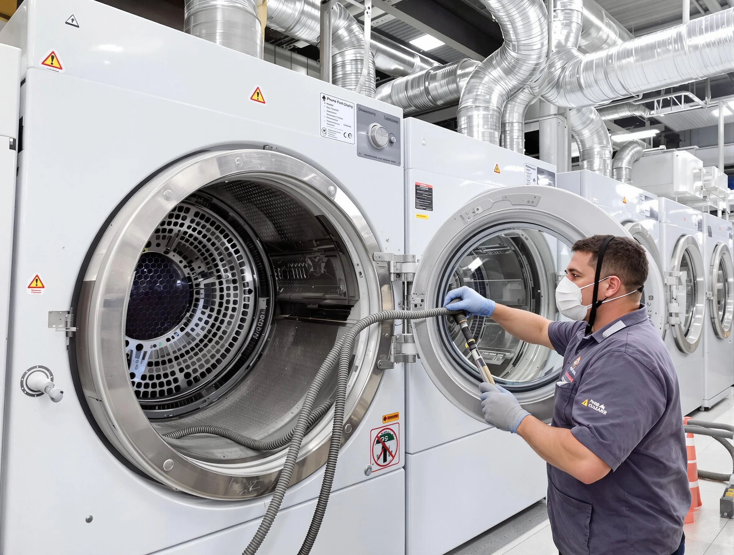 Industrial-grade dryer vent cleaning by Peabody Dryer Vent Cleaning in Peabody